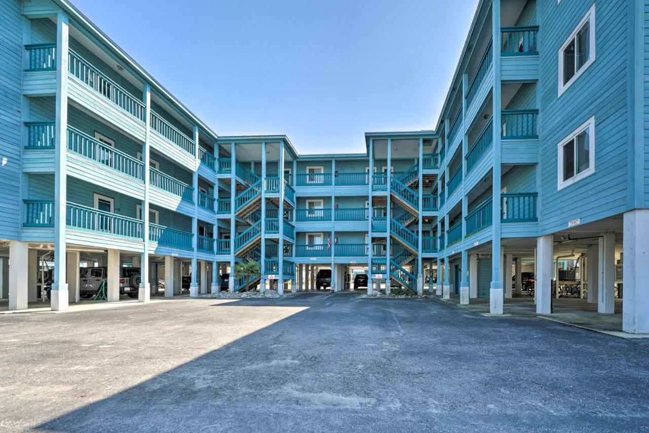 Condo With Balcony And Pool Walk To 2 Beach Accesses! Carolina Beach Kültér fotó